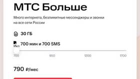 Как подключить 20 ГБ на МТС в Инсити