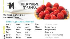 Правописание слов с приставкой 