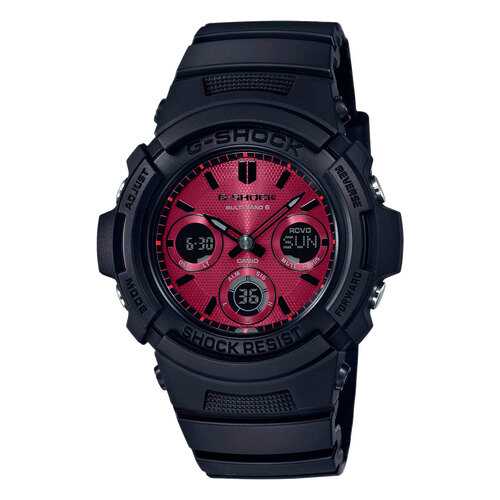 Японские наручные часы Casio G-SHOCK AWG-M100SAR-1AER с хронографом в Инсити