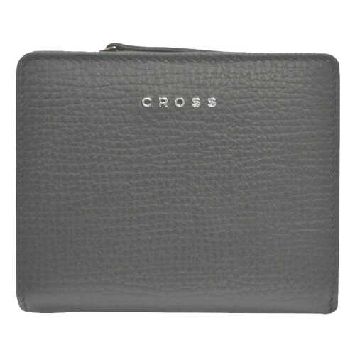 Кошелек Cross RTC, кожа наппа, серый, 11,2x9,4x2 см в Инсити