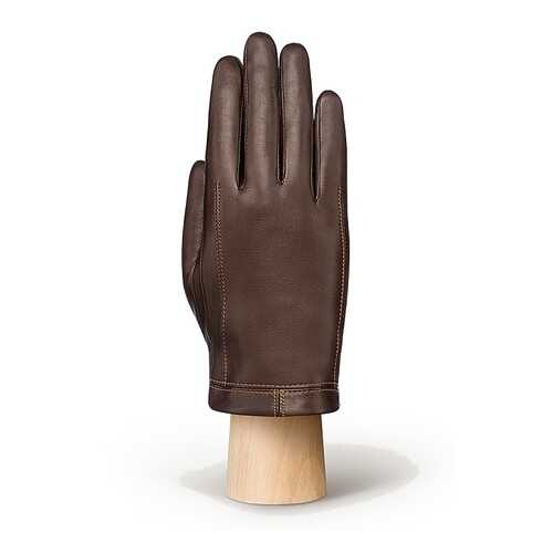 Перчатки мужские Eleganzza F-IS3149 коричневые 8.5 в Инсити