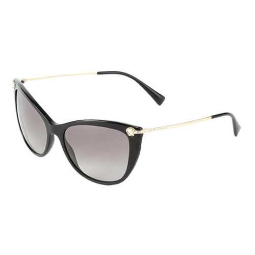 Солнцезащитные очки женские VERSACE 0VE4345BGB1/1157 черные в Инсити