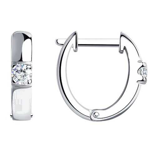 Серьги SOKOLOV из серебра со Swarovski Zirconia 89020050 в Инсити