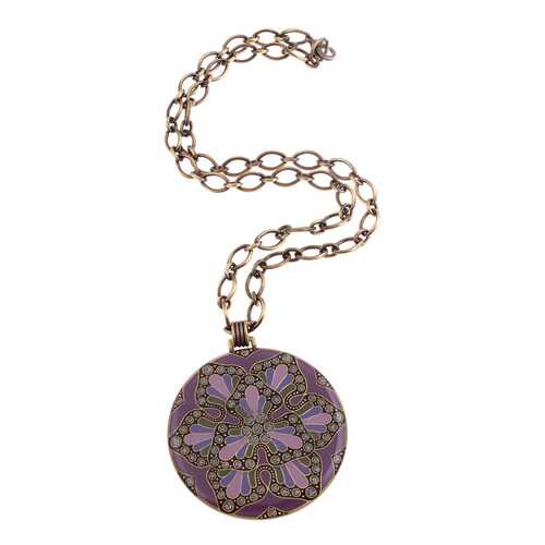 Колье CLARA BIJOUX B70888.CGM V фиолетовое/синее/розовое в Инсити