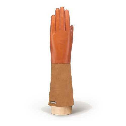 Перчатки женские Eleganzza IS02059 коричневые 7.5 в Инсити