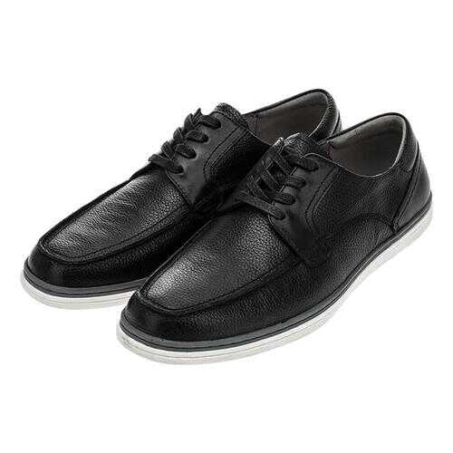 Полуботинки мужские M.SHOES 500003121 черные 45 DE в Инсити