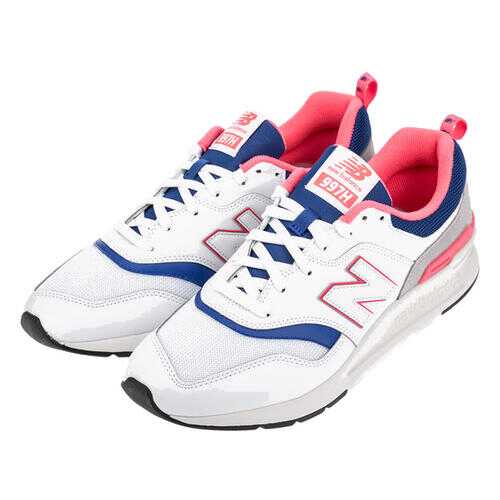 Кроссовки мужские New Balance CM997HAJ/D белые/серые/синие/розовые 45.5 в Инсити
