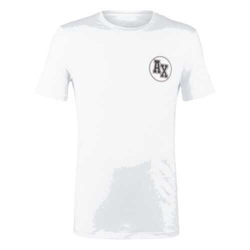 Футболка мужская Armani Exchange 3HZTFE ZJBVZ белая M в Инсити