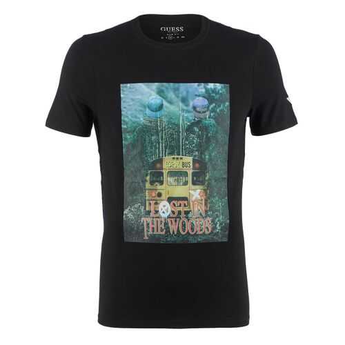 Футболка мужская Guess M0YI57-J1300 зеленая S в Инсити