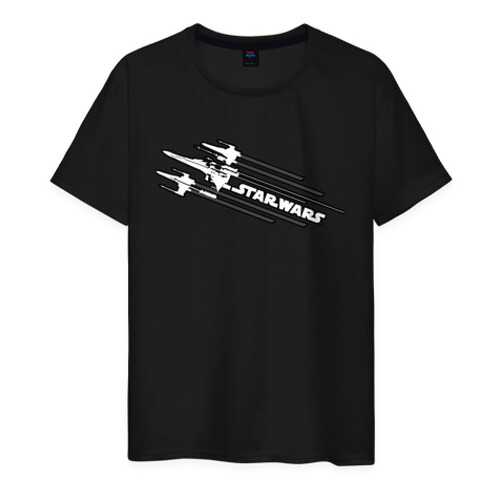 Футболка мужская ВсеМайки 1689595 черная XXXL в Инсити