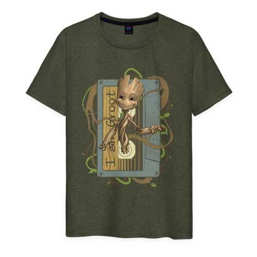 Футболка мужская ВсеМайки 2166493 хаки XXXL в Инсити