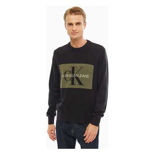 Джемпер мужской Calvin Klein Jeans черный в Инсити