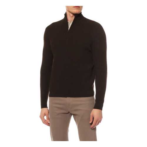 Поло мужское Mir cashmere YML16-004 коричневое 3XL в Инсити