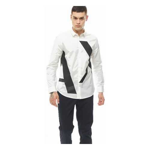 Рубашка мужская Armani Exchange 3HZC24 ZNM5Z 7127 белая L в Инсити