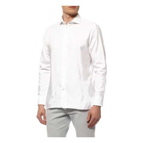 Рубашка мужская BOGNER FW7 JACQUES SHARK 1/1 44.701001 T106 CASUAL SHIRT белая 41 DE в Инсити