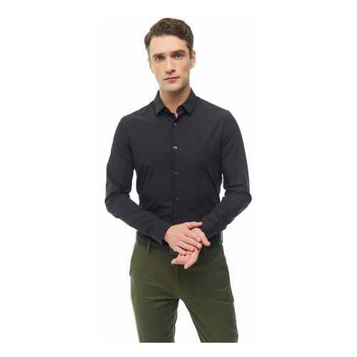 Рубашка мужская Calvin Klein Jeans J30J314166.BAE0 черная XL в Инсити