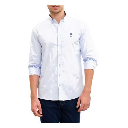 Рубашка мужская U.S. POLO Assn. G081GL0040NASKO голубая S в Инсити