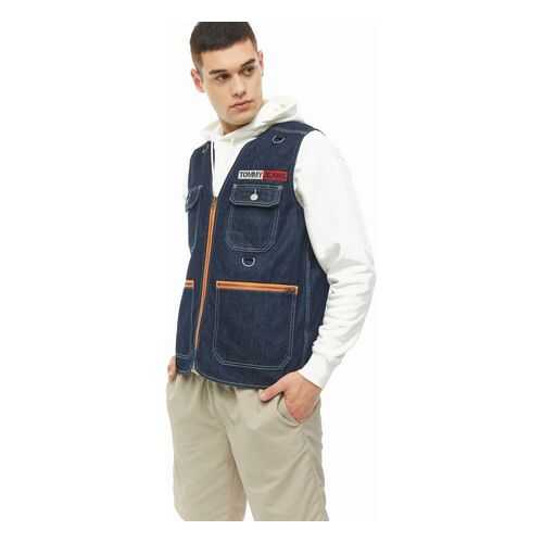 Жилет мужской Tommy Jeans DM0DM07958 1BJ work dk bl rig синий M INT в Инсити