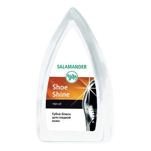 Губка для обуви Salamander shoe shine из гладкой кожи черная в Инсити