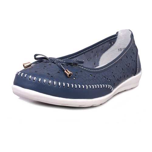 Балетки женские Alessio Nesca KR19S-42 синие 38 RU в Инсити