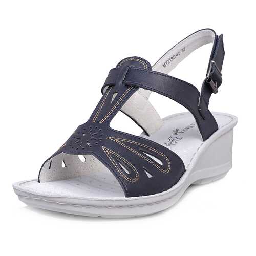 Босоножки женские Alessio Nesca Comfort 710018010 синие 39 RU в Инсити