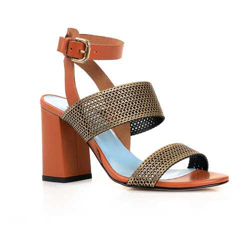 Босоножки женские Studio Pollini SA16408C0KTH420A коричневые 39 RU в Инсити