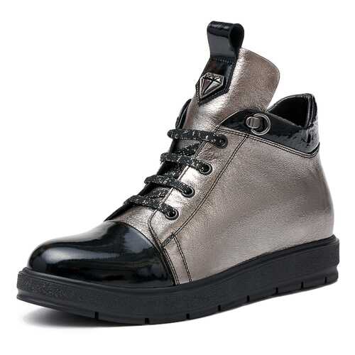 Ботинки женские Pierre Cardin 256073H0 серебристые/черные 37 RU в Инсити