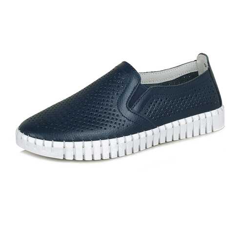 Слипоны женские Alessio Nesca DS20SS-5A синие 38 RU в Инсити