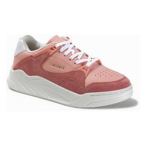 Кроссовки женские Lacoste COURT SLAM 120 4 US SFA розовые 38 RU в Инсити