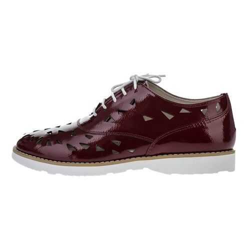 Полуботинки женские M.SHOES 485925167L красные 37 DE в Инсити