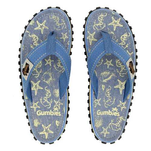 Шлепанцы женские Gumbies Islander Canvas Sea Shells 2020 (39) в Инсити