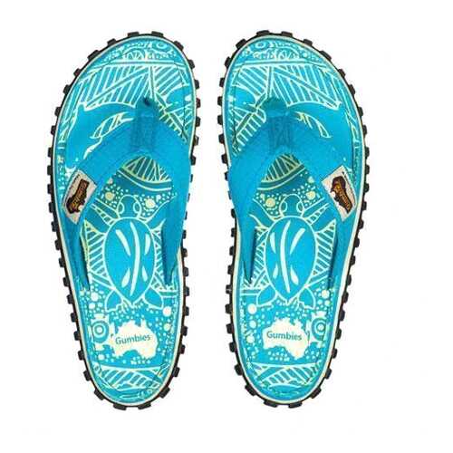 Шлепанцы женские Gumbies Islander Canvas Turquoise 2020 (36) в Инсити