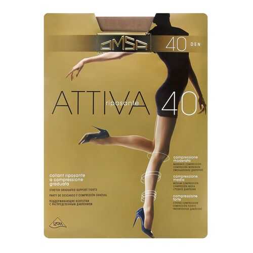 Колготки Omsa ATTIVA 40 XXL / Caramello (Телесный) / 6 (XXL) в Инсити
