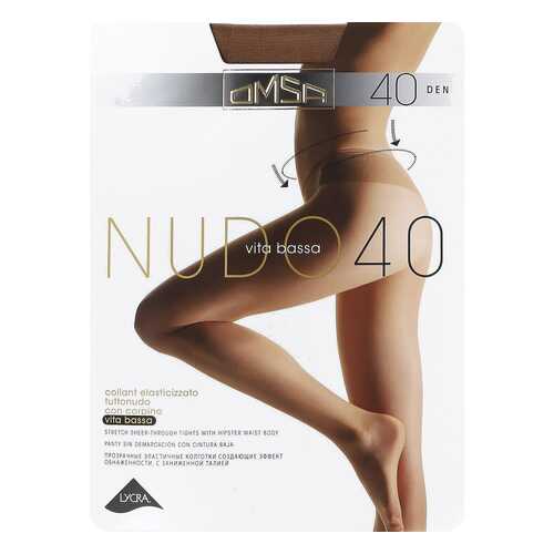 Колготки Omsa NUDO 40 VITA BASSA / Lola (Темный загар) / 2 (S) в Инсити