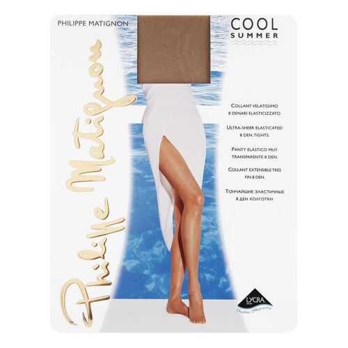 Колготки Philippe Matignon COOL SUMMER 8 / The (Чай) / 3 (M) в Инсити