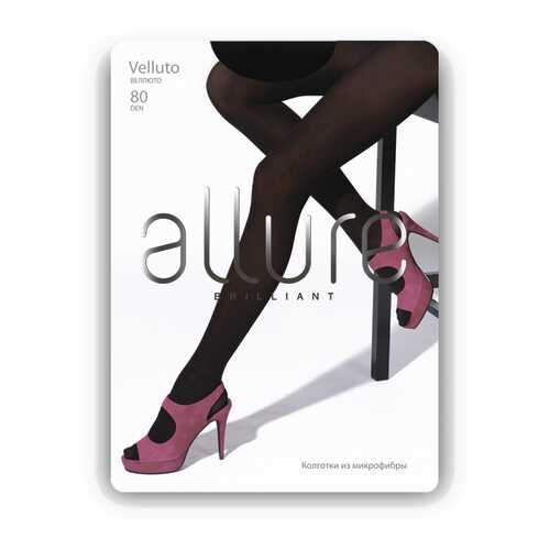 Колготки женские ALLURE ALL Velluto 80 черные 4 (L) в Инсити