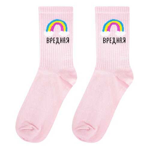 Носки женские Kawaii Factory Вредная розовые 35-39 в Инсити
