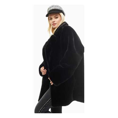 Шуба женская FLASHIN FF20FJR черная ONE SIZE в Инсити