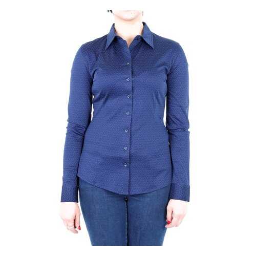 Рубашка женская DELFIN GD30300042 синяя 3XL в Инсити
