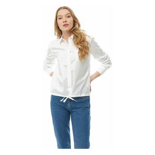 Рубашка женская Marc O’Polo 134942371/100 белая 36 EU в Инсити