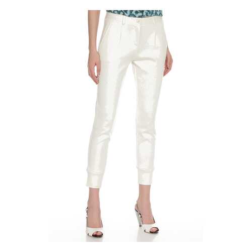 Брюки женские PINKO TAG G86159049 бежевые 42 IT в Инсити