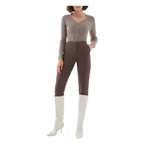 Брюки женские ZARINA 328201701 коричневые 42 в Инсити