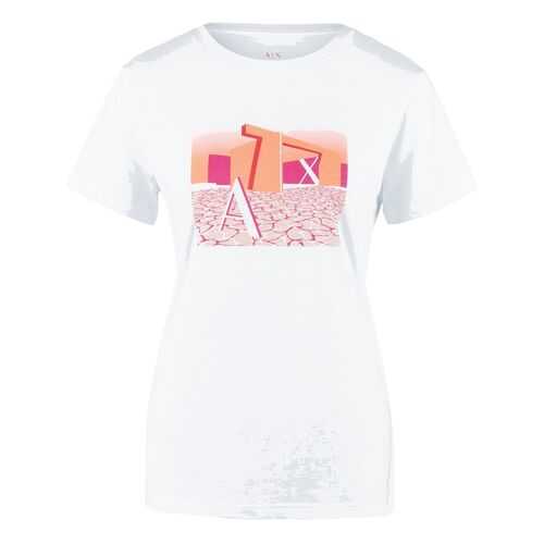 Футболка женская Armani Exchange 3HYTAD YJ73Z белая M в Инсити