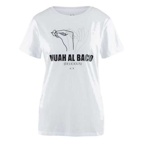 Футболка женская Armani Exchange 3HYTBR YJG3Z белая M в Инсити