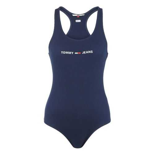 Майка женская Tommy Jeans DW0DW08004 синяя XS в Инсити