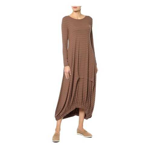 Платье женское Adzhedo 41658 коричневое 2XL в Инсити