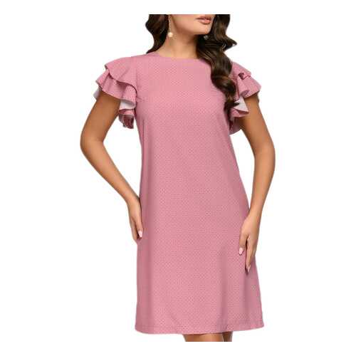 Платье женское D&M by 1001DRESS 0112001-01114PK розовое XS в Инсити