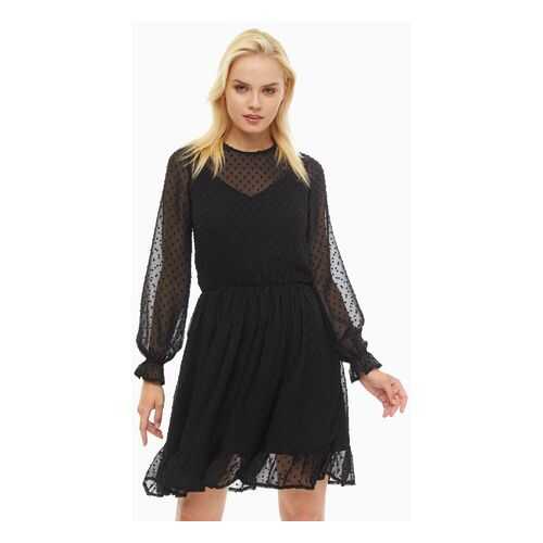 Платье женское D&M by 1001DRESS DM01643BK черное L в Инсити