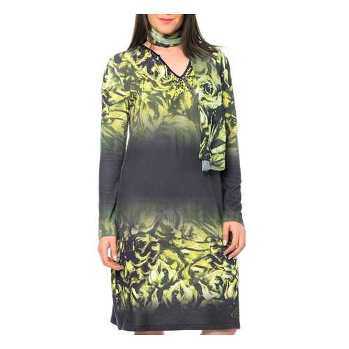 Платье женское Gullietta Fashion GL013767 зеленое 44 EU в Инсити