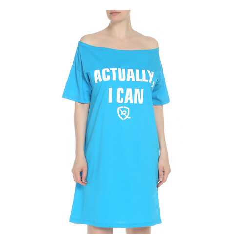 Платье женское Rocawear R021756 голубое S в Инсити